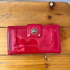 MARC by MARC JACOBS pink patent leather wallet